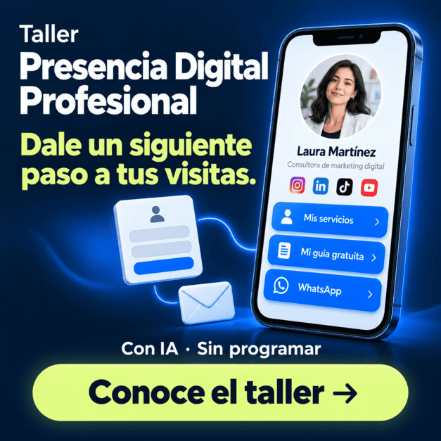 taller presencia digital profesional
